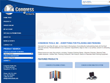 Tablet Screenshot of congresstools.com